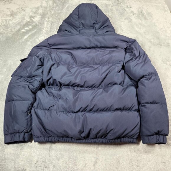 Vintage Polo Ralph Lauren Coat Boys XL Navy Blue Down Filled Puffer Preppy READ - Picture 8 of 13